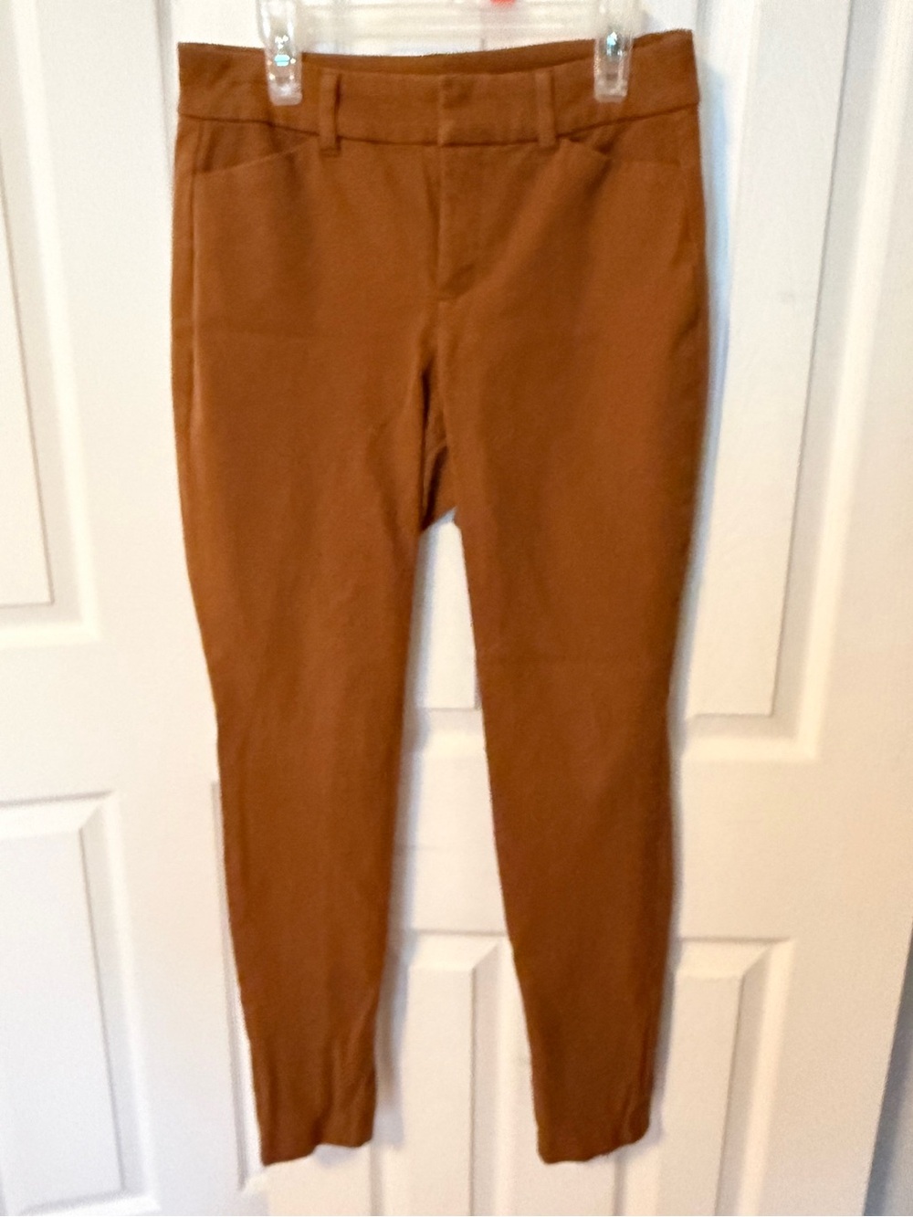 Old Navy Pixie High Rise Pants in Cognac